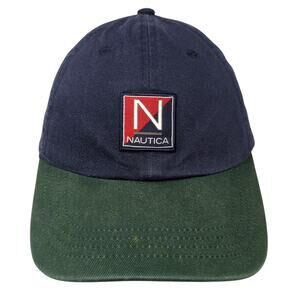 Nautica Slideback Baseball Cap Multicolor One Size Adjustable Embroidered